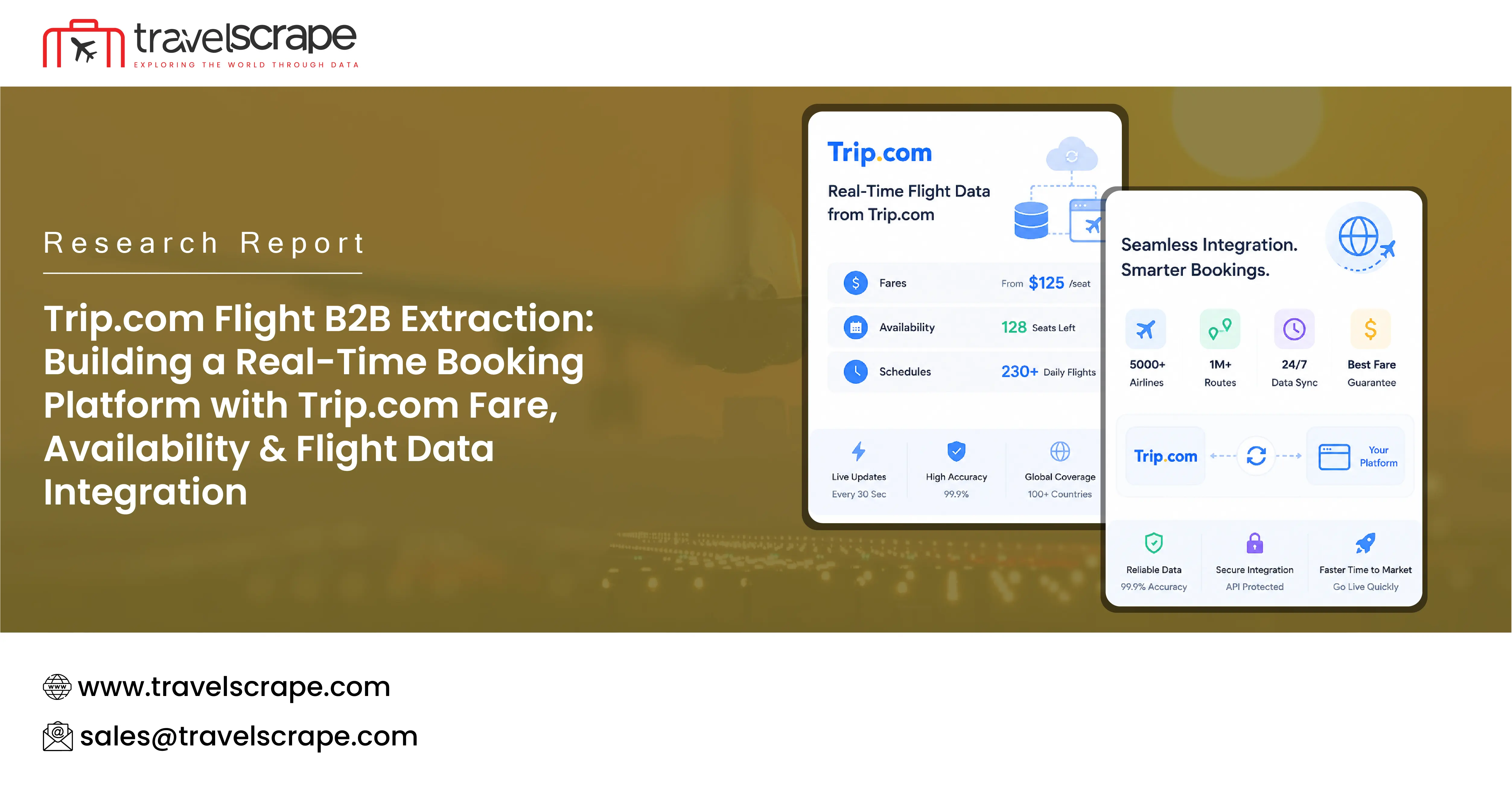 Leverage Trip.com Flight B2B Extraction